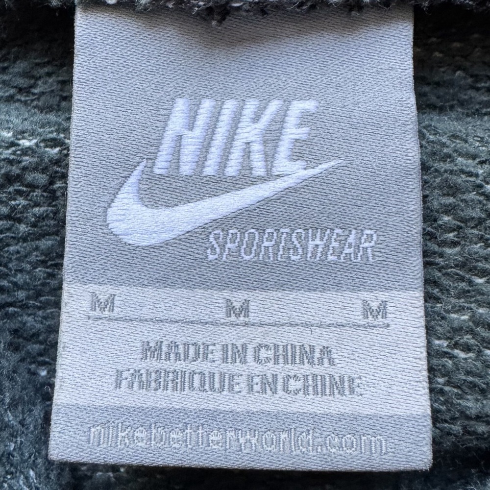 NIKE Stanton‎ Pullover Hoodie Sweatshirt Womens Medium Green Cowl Neck Batwing - Picture 2 of 13